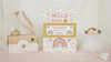 Vintage Rainbow Boho Milestone Cards - Baby Girl Keepsake