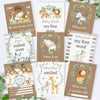 Jungle Safari Animals Baby Milestone Cards - Unisex Photo Props