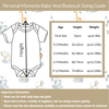 baby vest / bodysuit sizing guide